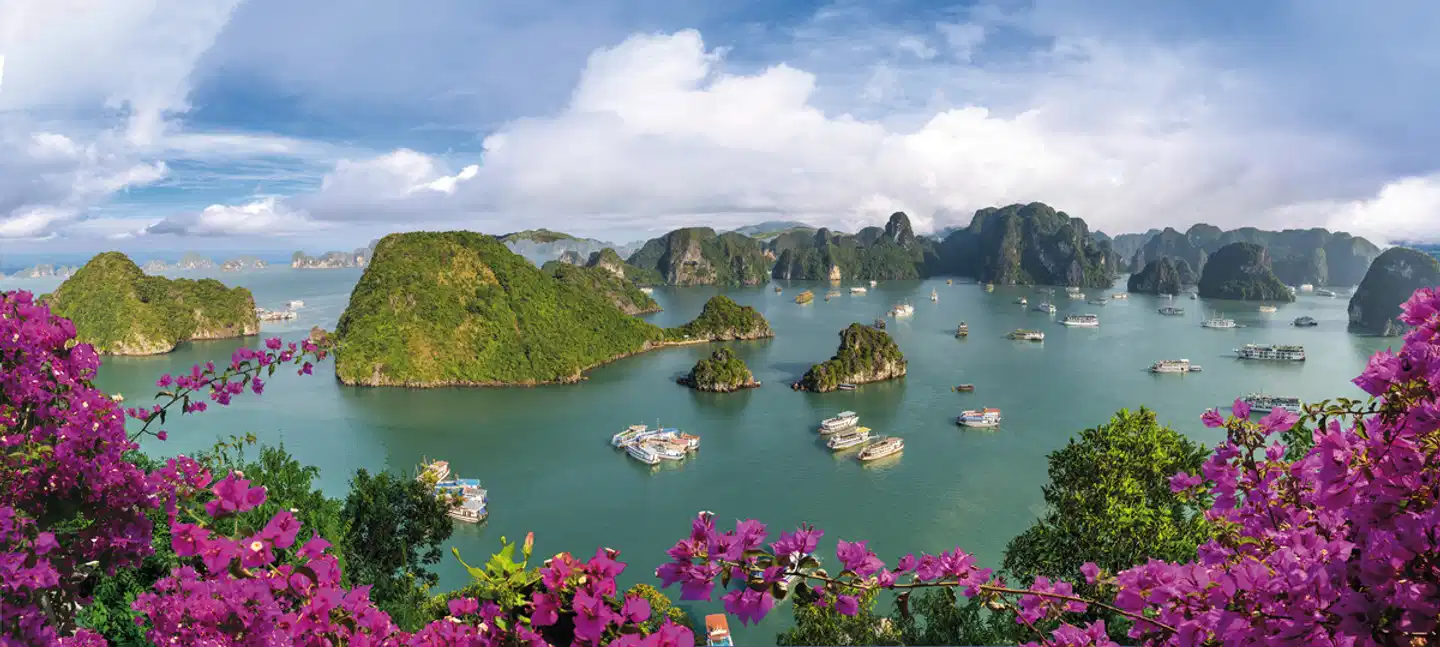Vietnam Rundreise & Baden Landschaft