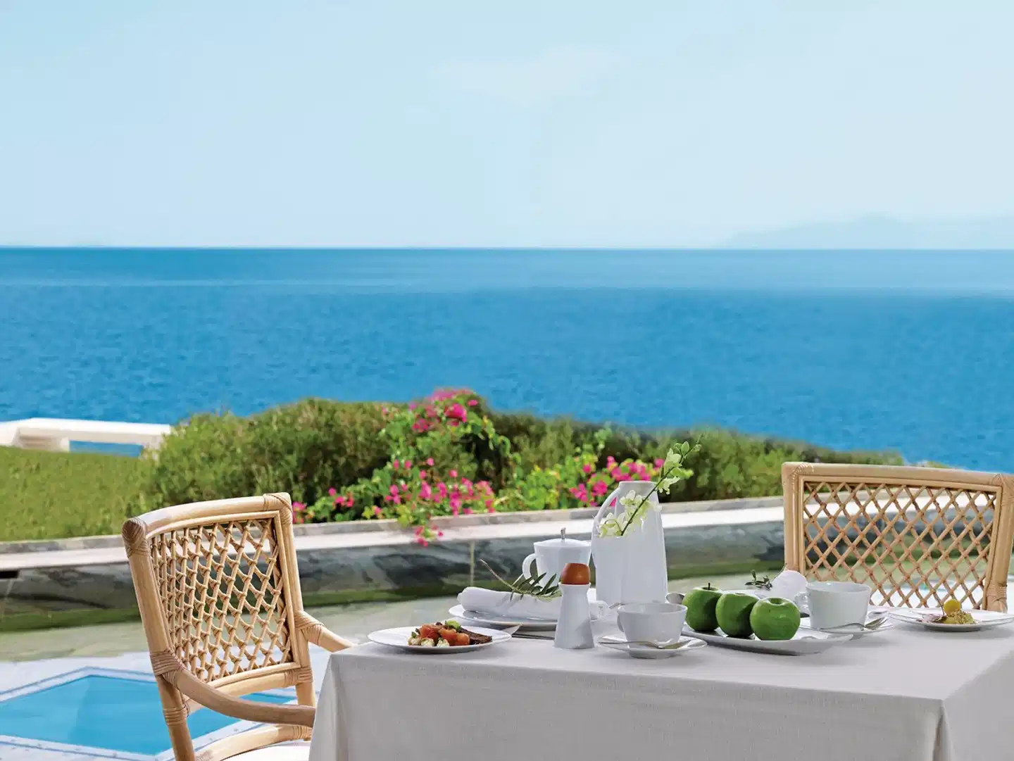 Elounda Peninsula Luxury Resort Terrasse