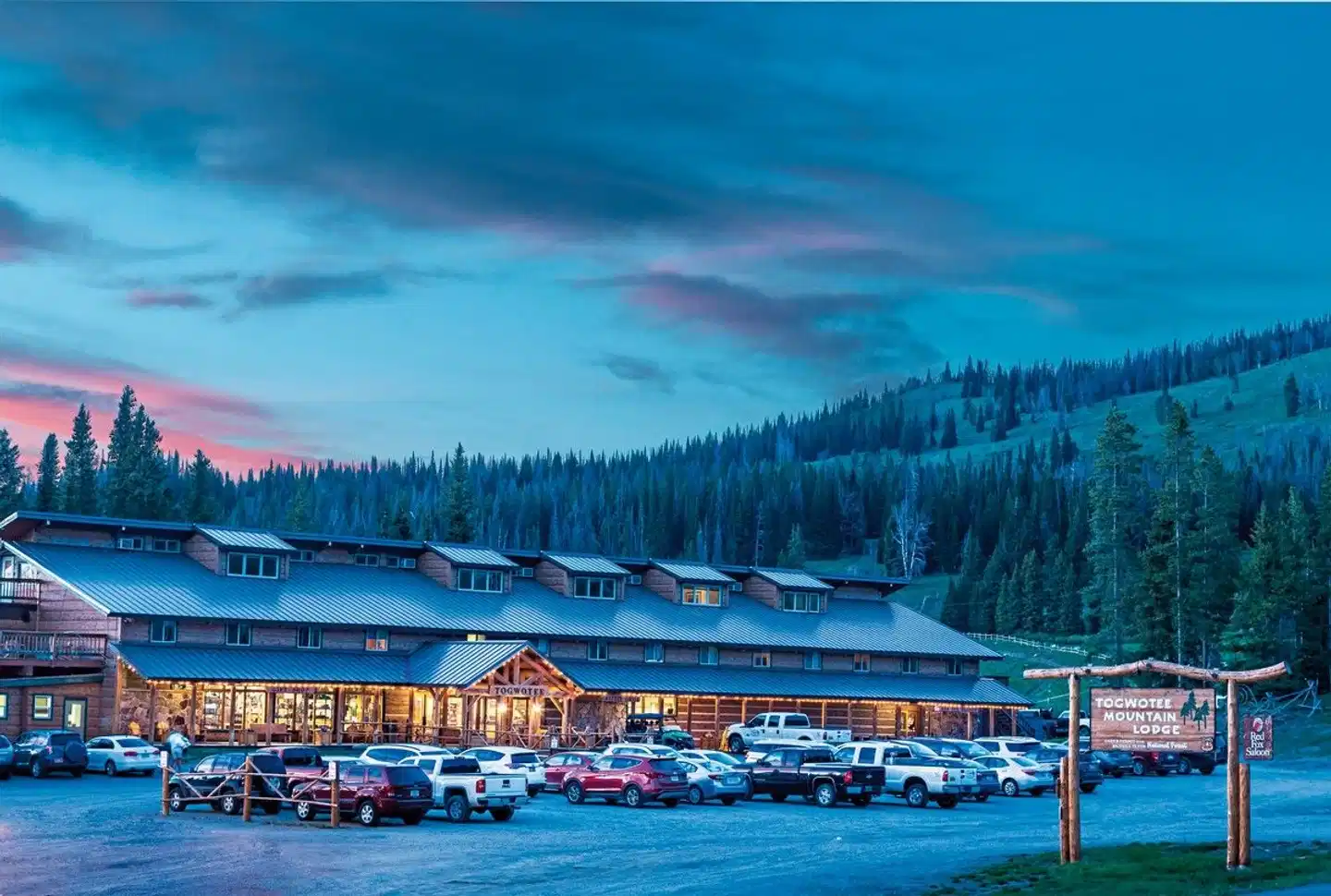 Togwotee Mountain Lodge Aussenansicht