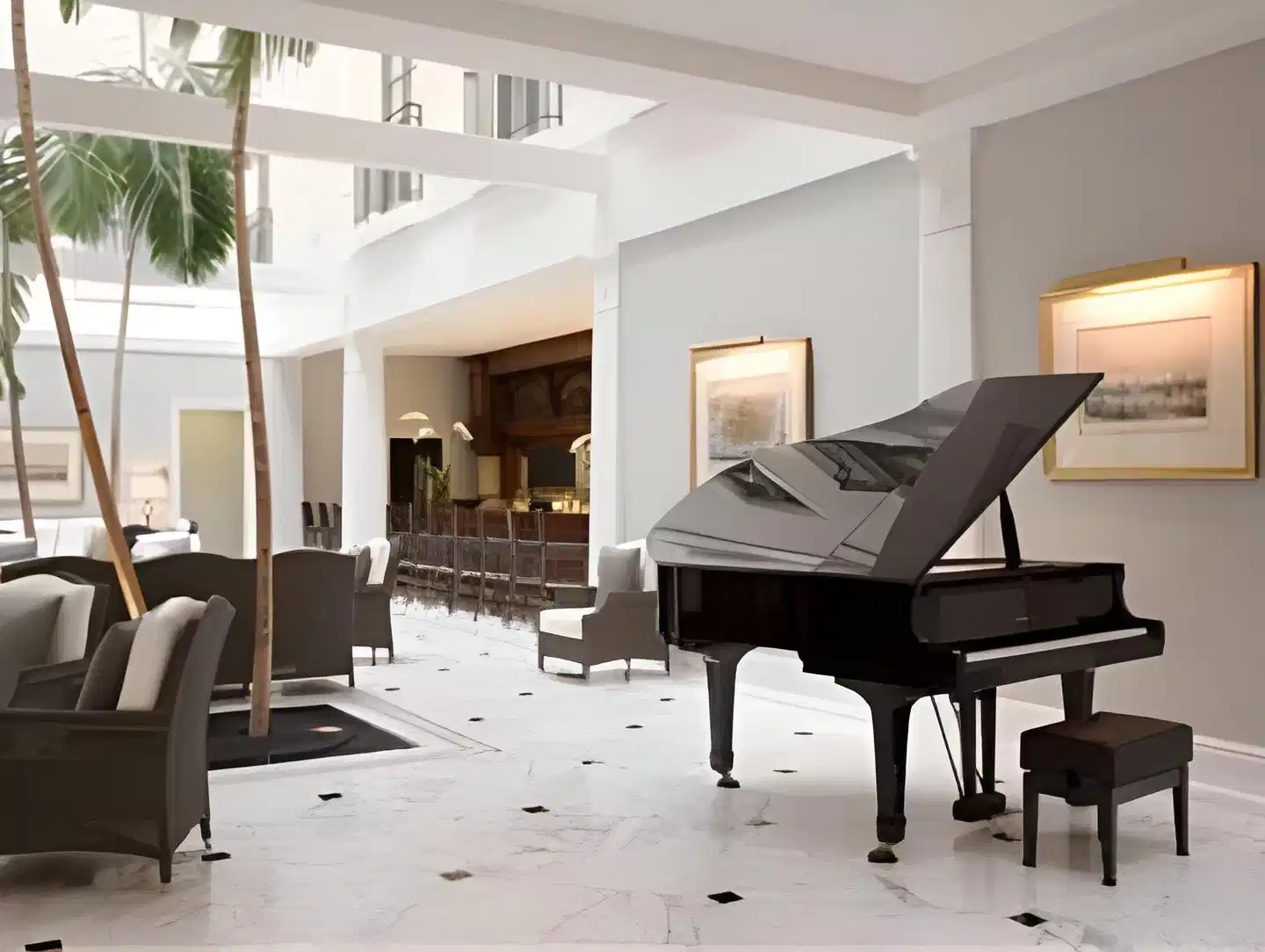 The Tremont House A Wyndham Grand Hotel Lobby