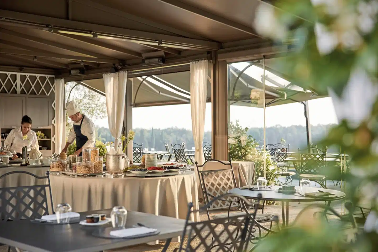 COMO Castello Del Nero Terrasse