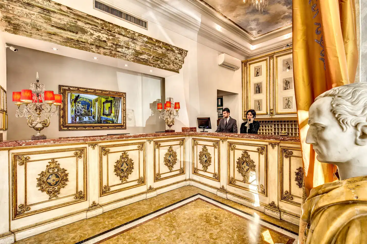 Romanico Palace Lobby