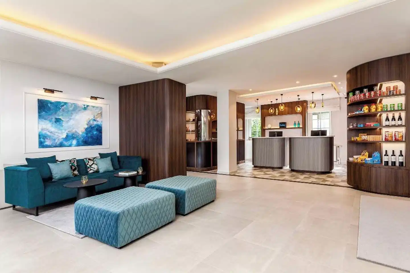 Courtyard by Marriott Hamburg Airport Lobby