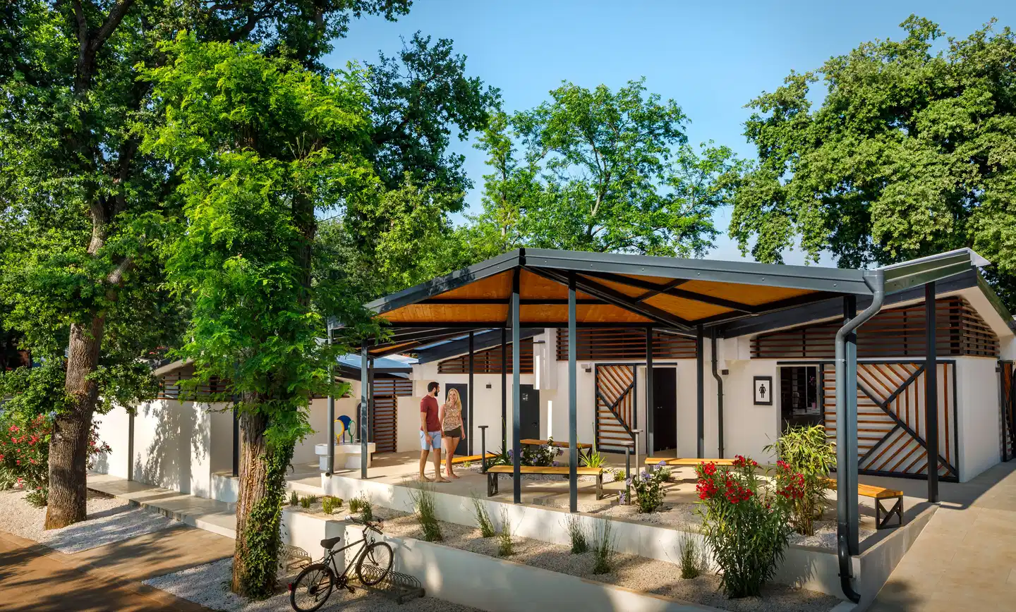 Aminess Planet Camping Holiday Homes Maravea Terrasse