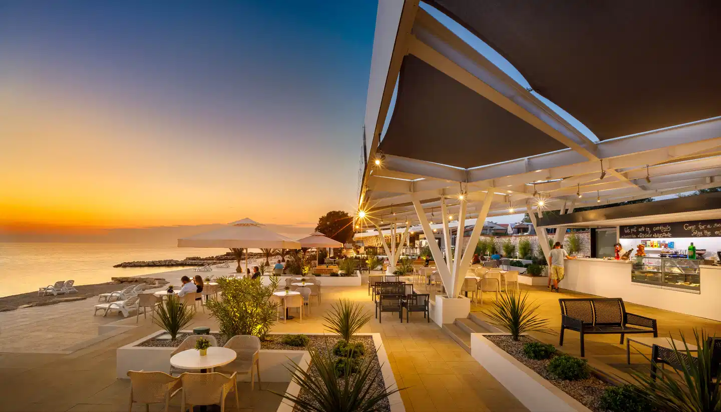 Aminess Planet Camping Holiday Homes Maravea Terrasse