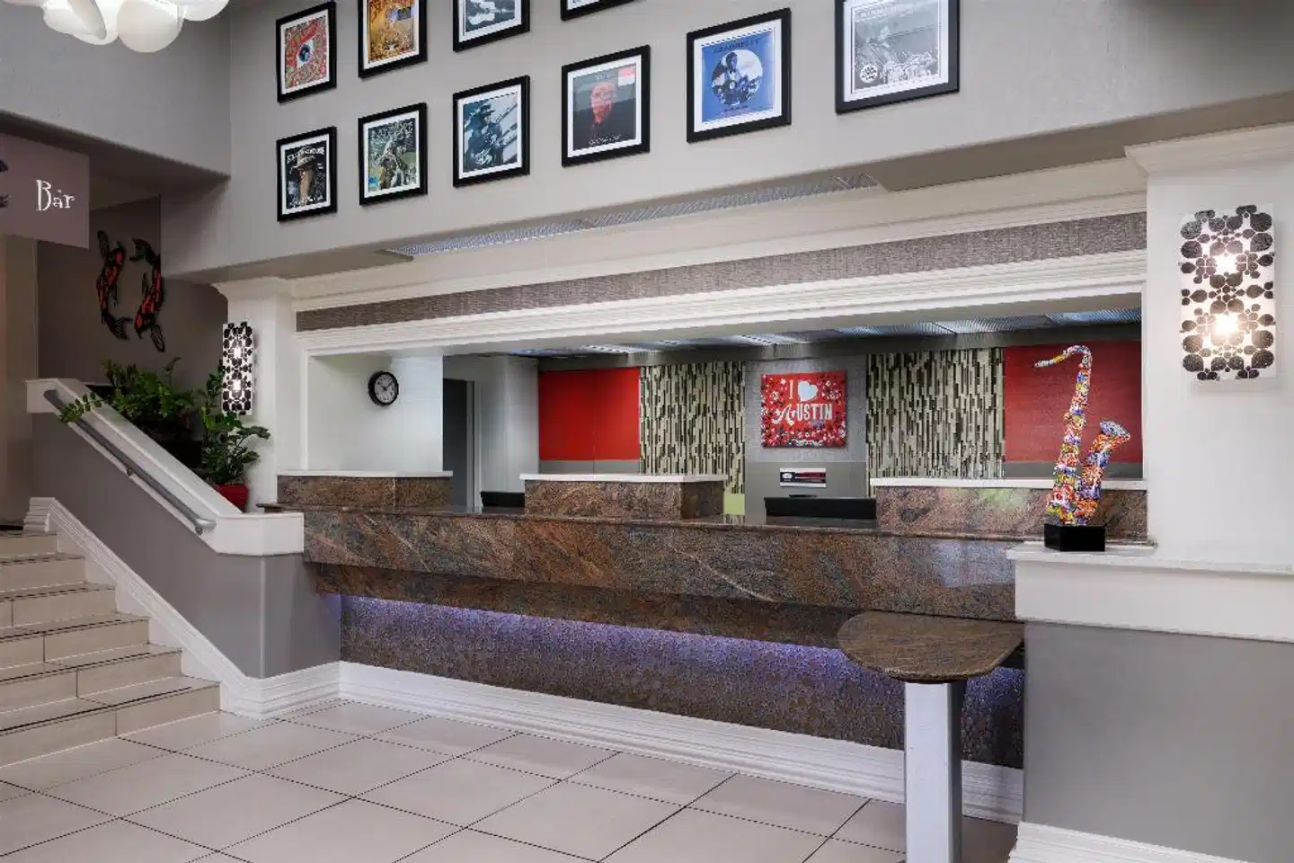 Best Western Plus Austin City Lobby