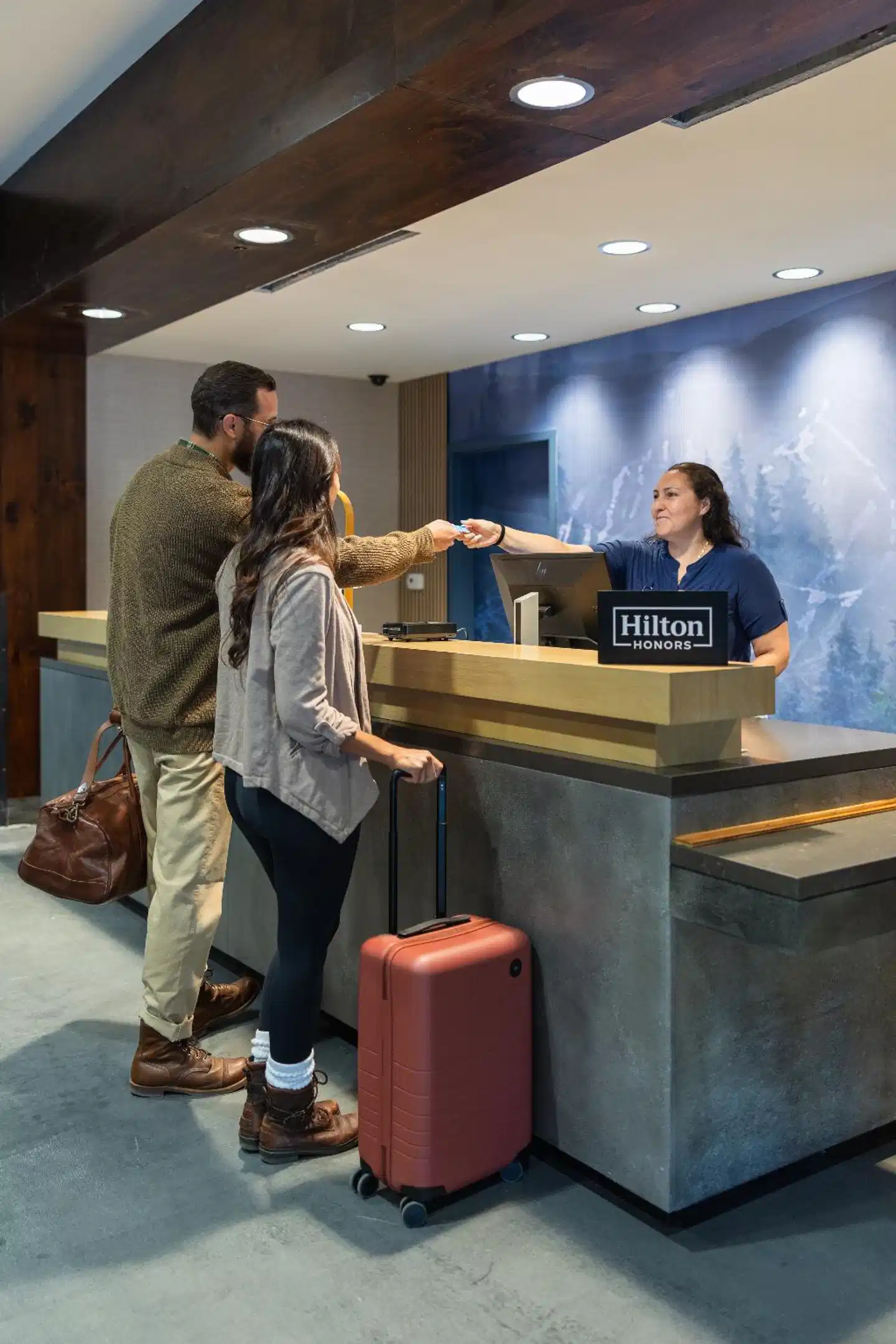 Martis Valley Lodge Tapestry Collection by Hilton Bar