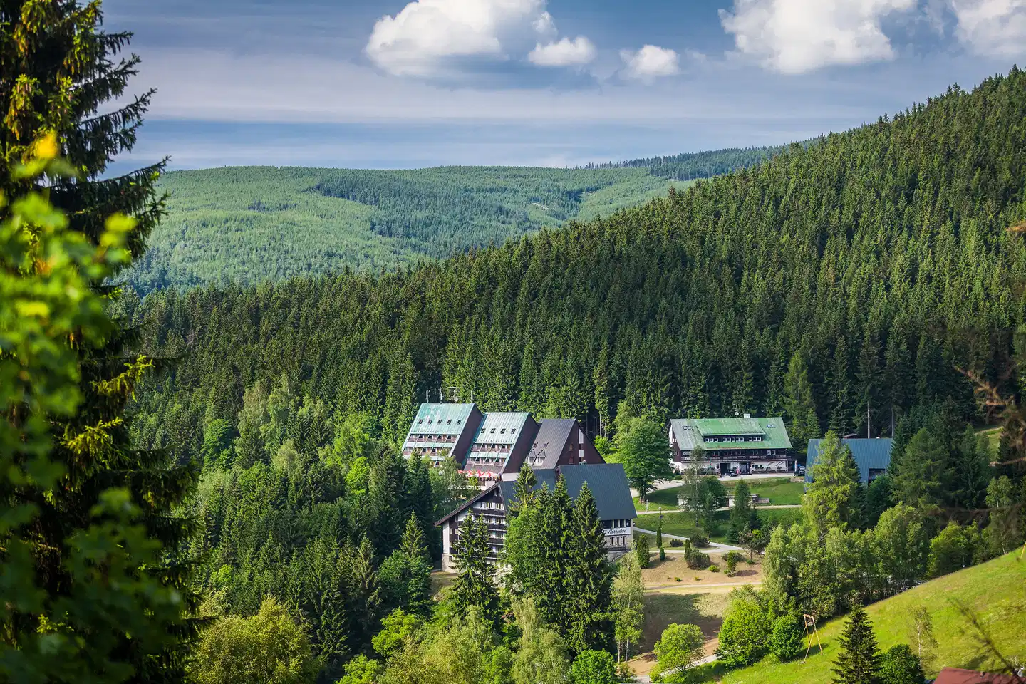 Pytloun Hotel Harrachov Landschaft