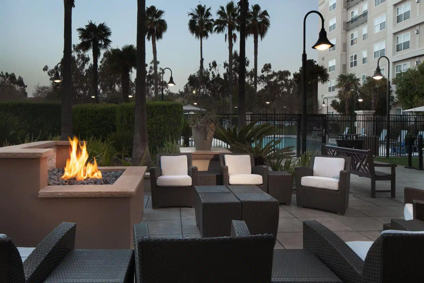 Residence Inn by Marriott Newark Silicon Valley Terrasse
