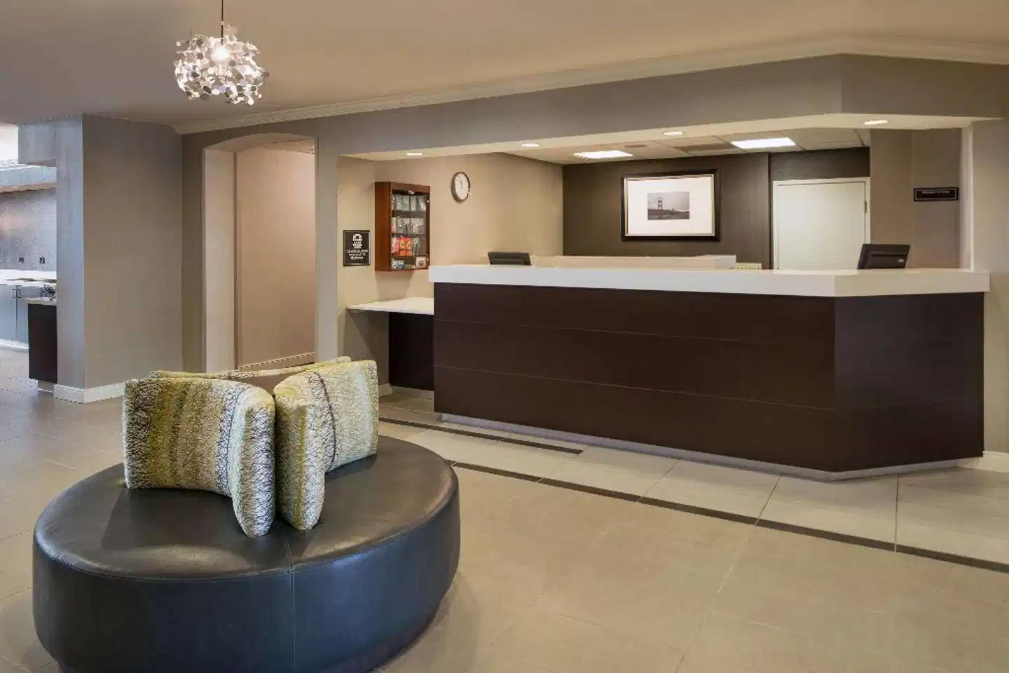 Sonesta ES Suites San Francisco Airport Oyster Point Waterfront Lobby