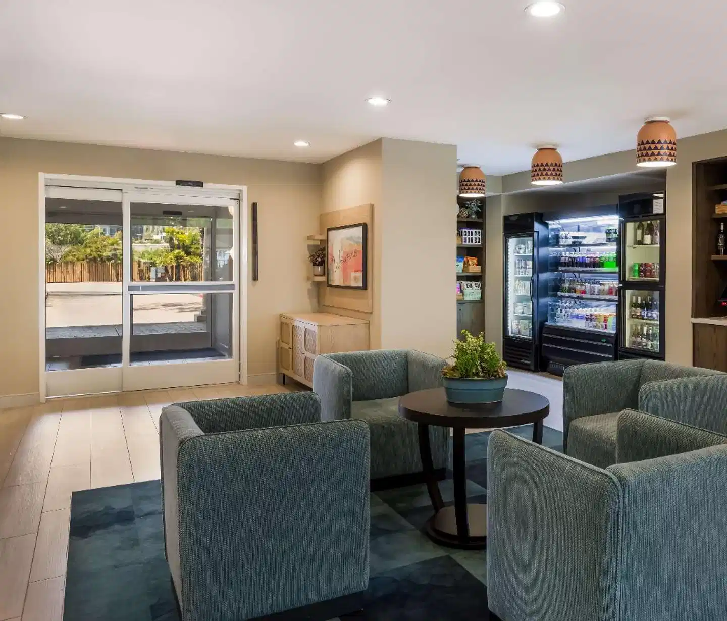 Sonesta ES Suites San Francisco Airport Oyster Point Waterfront Lobby