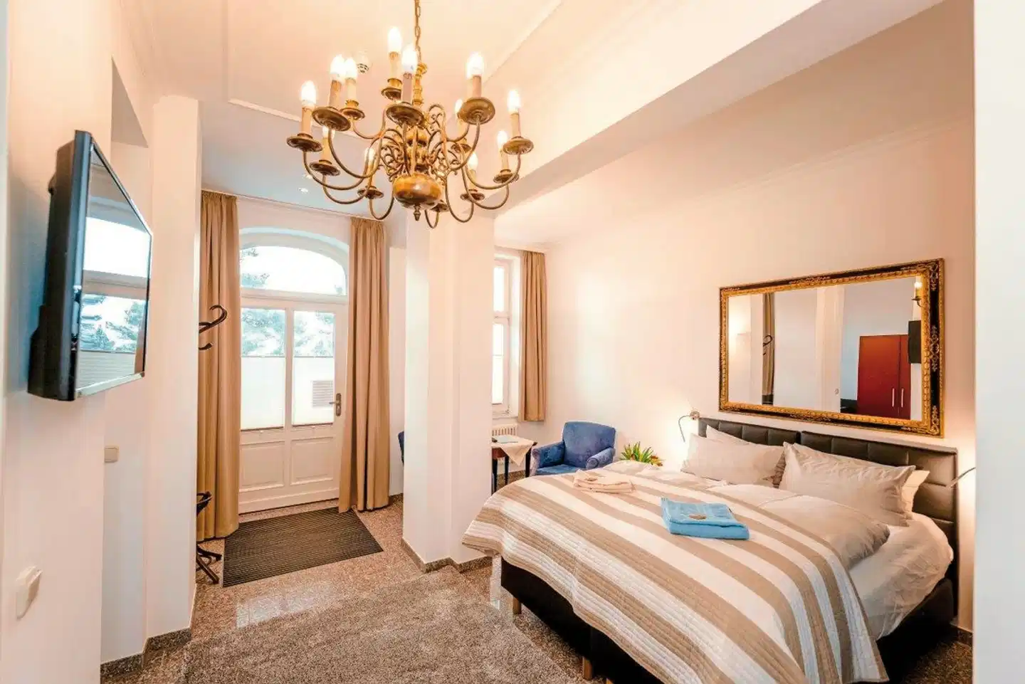 Aparthotel Seeschlösschen Wohnbeispiel