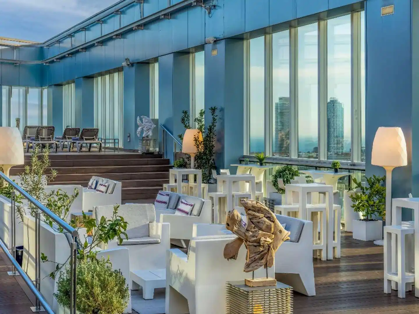 Novotel Barcelona City Hotel Terrasse