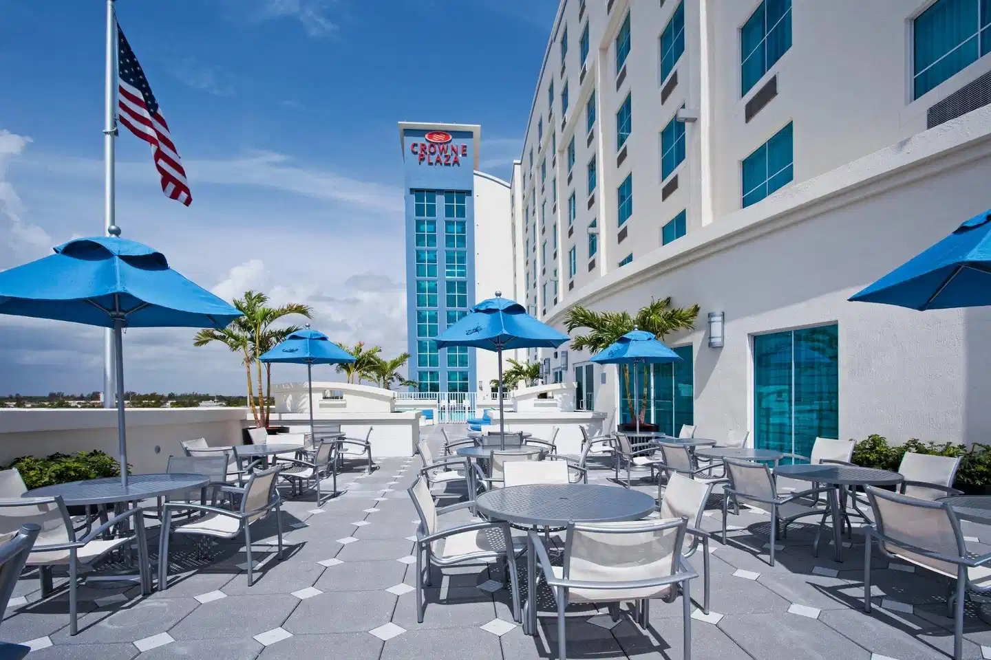 Crowne Plaza Hotel & Resorts Fort Lauderdale Airport/ Cruise Terrasse