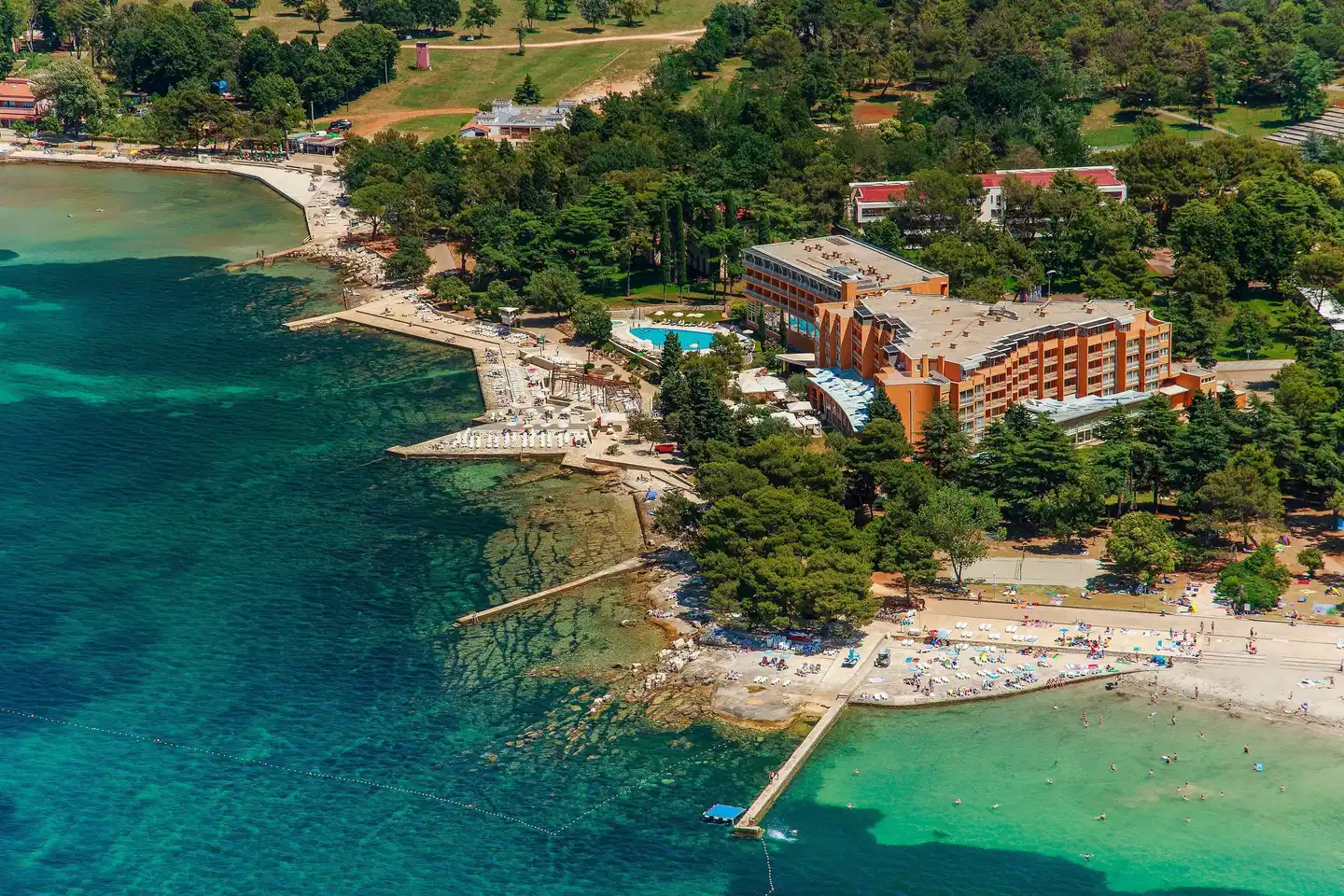 Hotel Sol Umag for Plava Laguna Aussenansicht