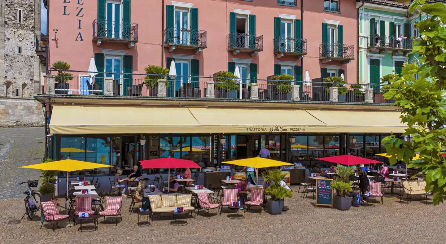 Hotel Elvezia Ascona Aussenansicht