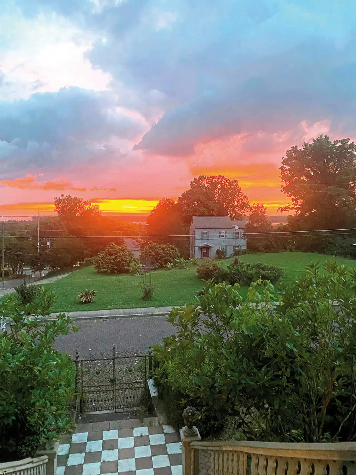 Corners Mansion Inn Garten