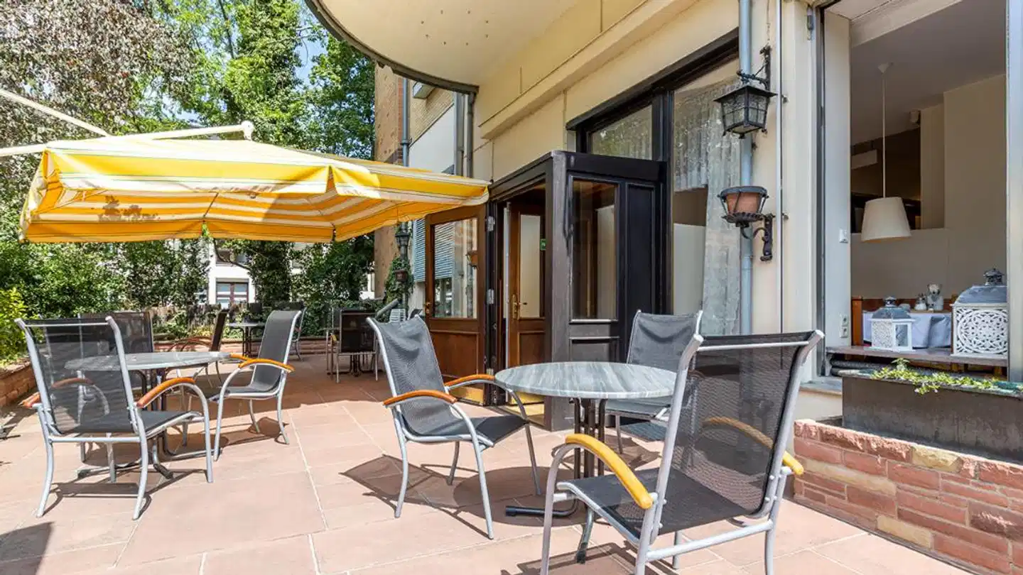 Aschaffenburger Hof Terrasse