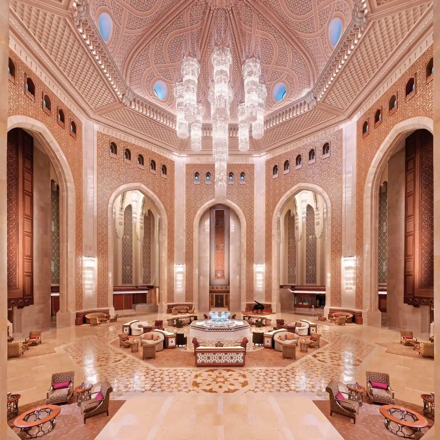 Al Bustan Palace, a Ritz-Carlton Hotel Lobby