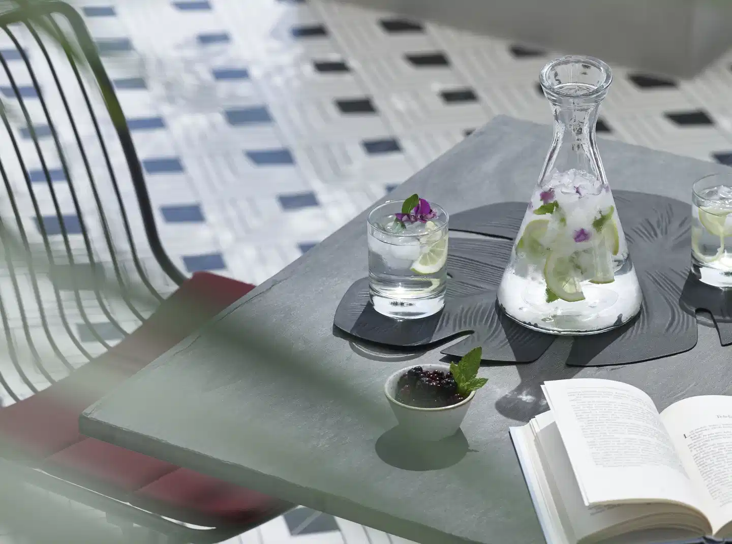 Afroditi Venus Beach Resort Terrasse