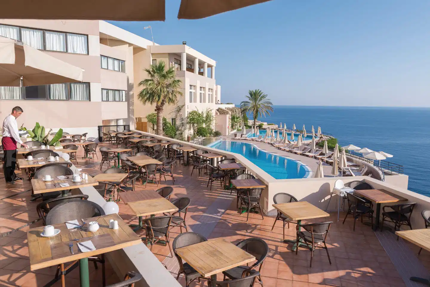 Athina Palace Resort&Spa Terrasse