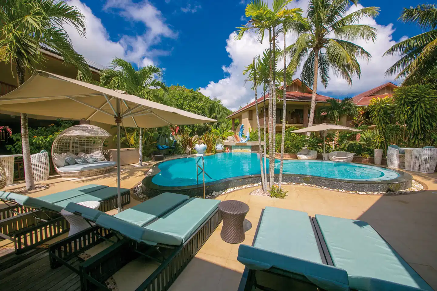 Le Duc de Praslin Hotel & Villas TERRACE