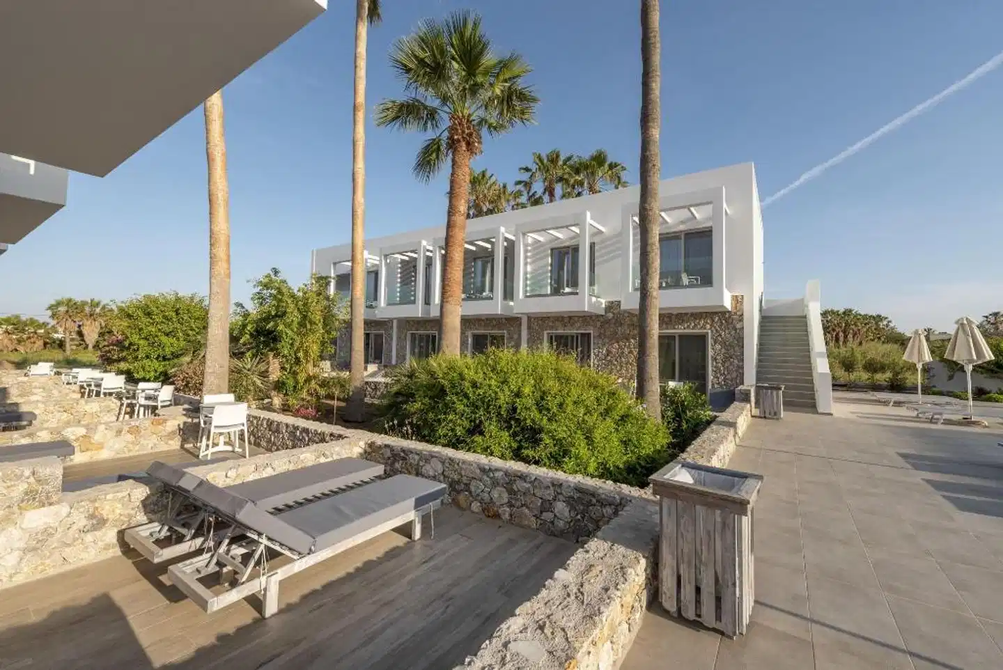 Apollon Windmill Hotel Terrasse