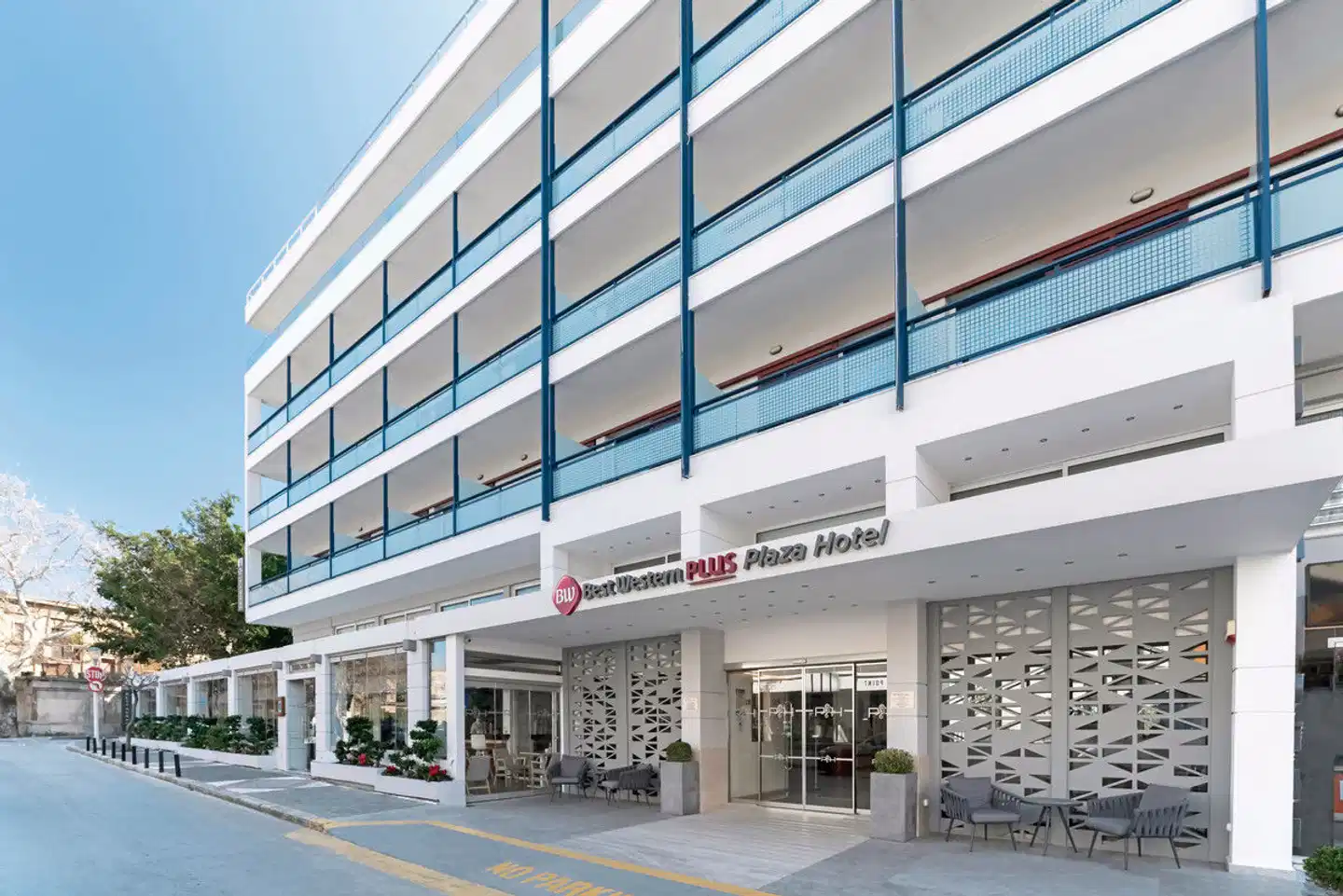 Best Western Plus Plaza Hotel Rhodes Aussenansicht