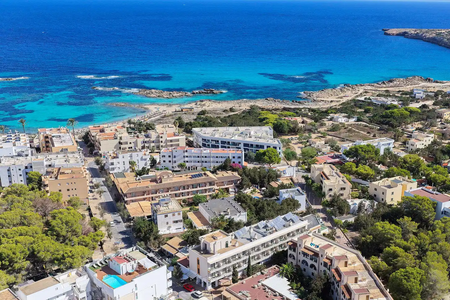 Rosales Luftaufnahme