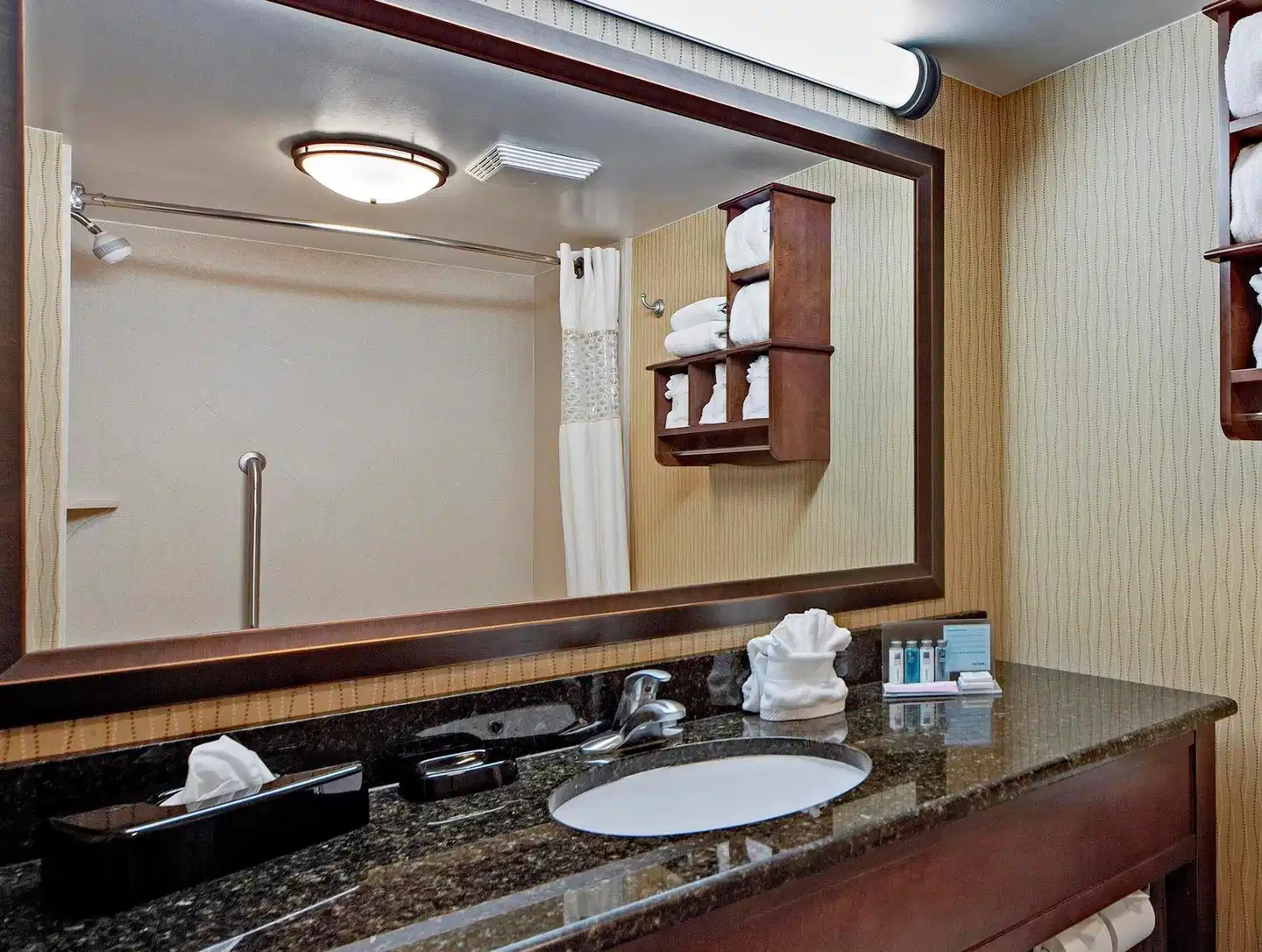 Hampton Inn Myrtle Beach Broadway at the Beach Badezimmer