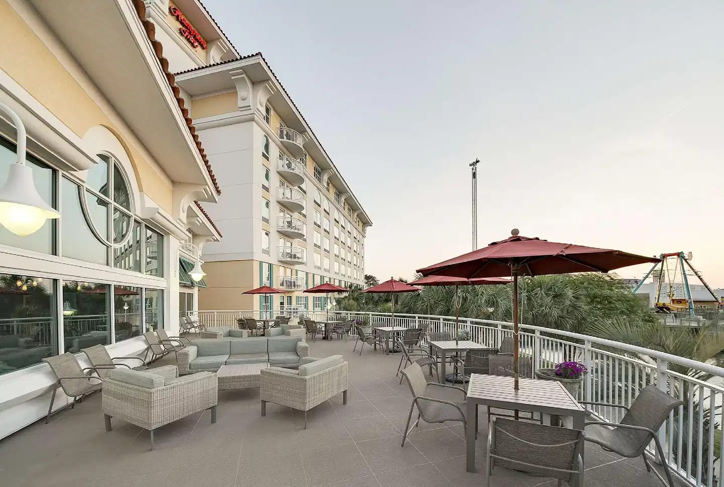 Hampton Inn Myrtle Beach Broadway at the Beach Terrasse