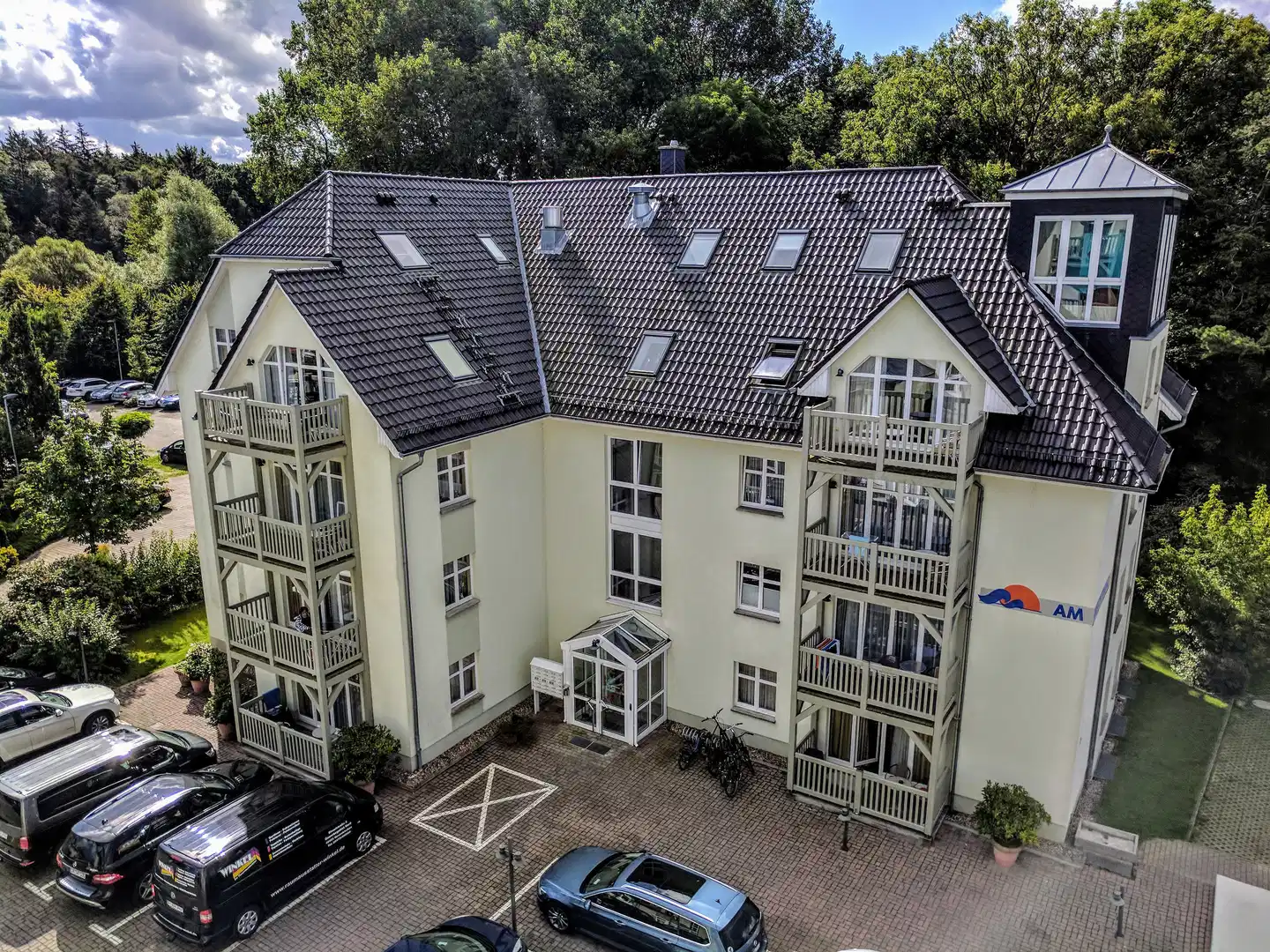 Am Weststrand Aparthotel Kühlungsborn Aussenansicht
