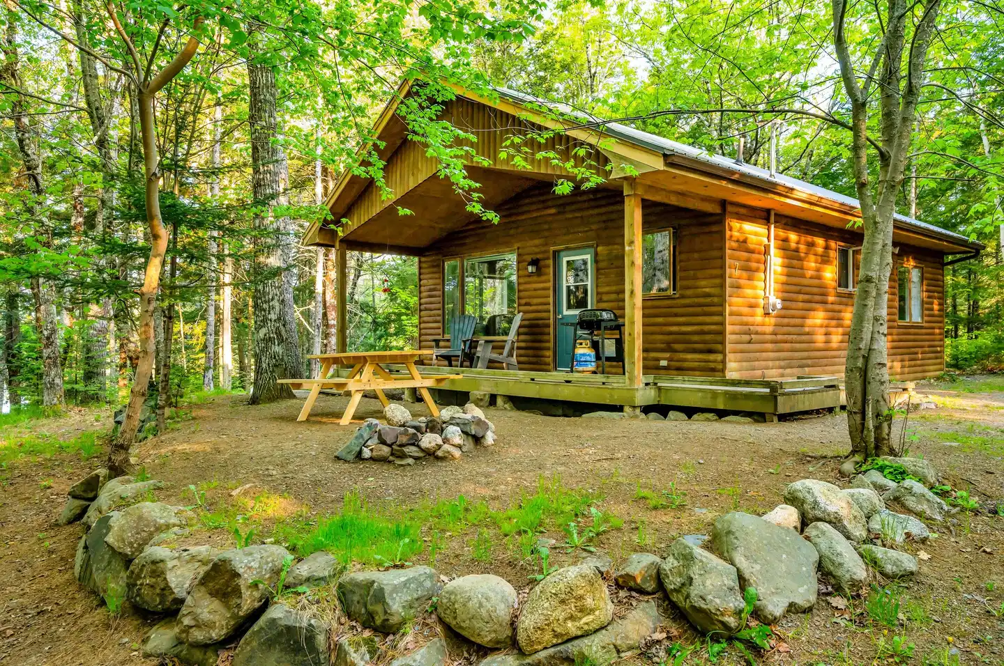 Mersey River Chalets & Nature Retreat Garten