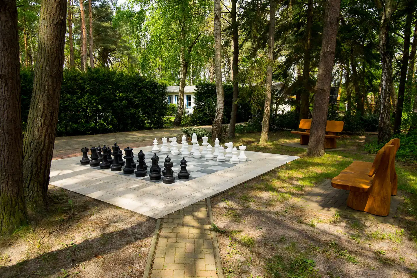 Feriendorf Min Herzing Terrasse