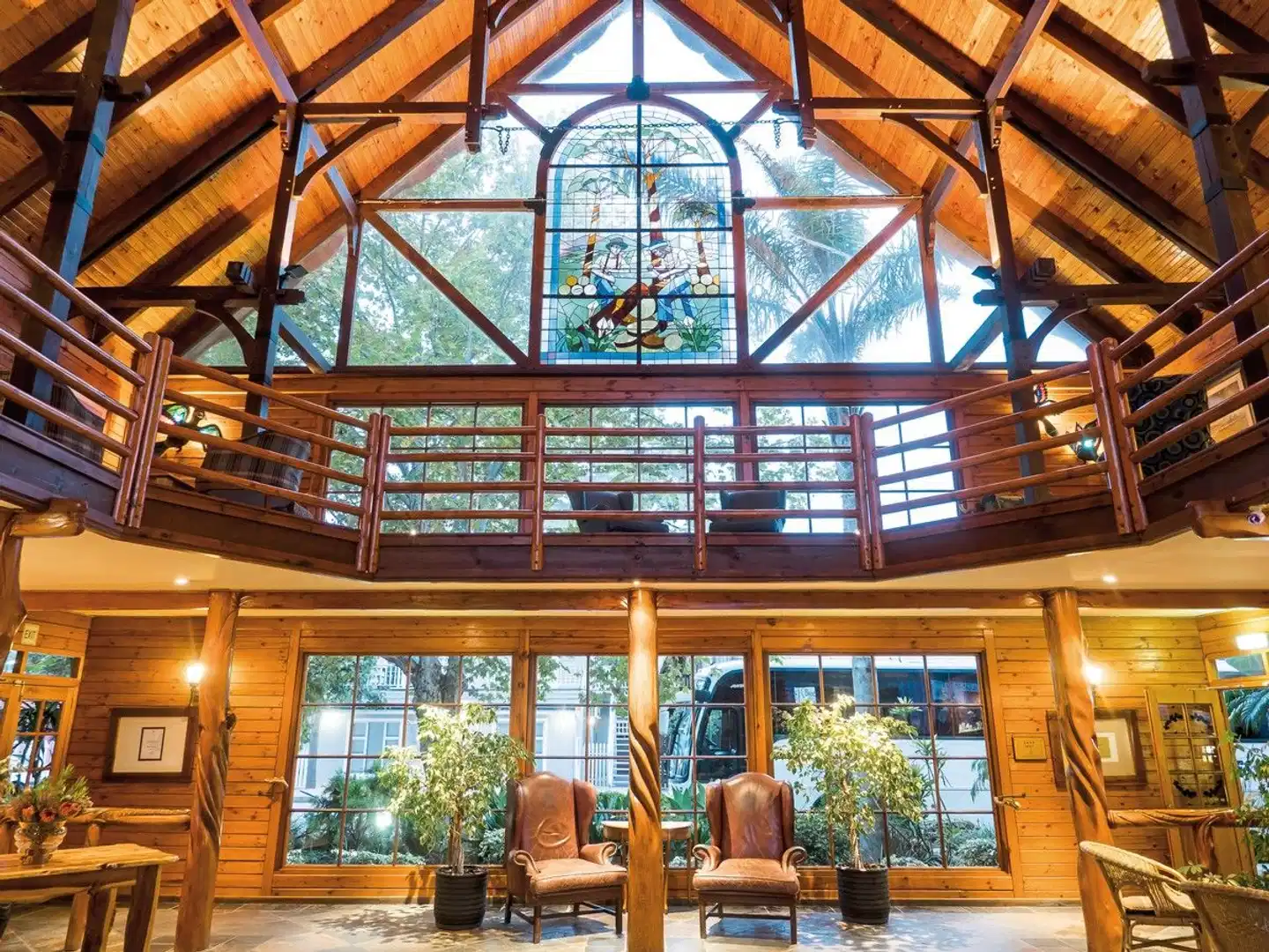 Knysna Log Inn Lobby