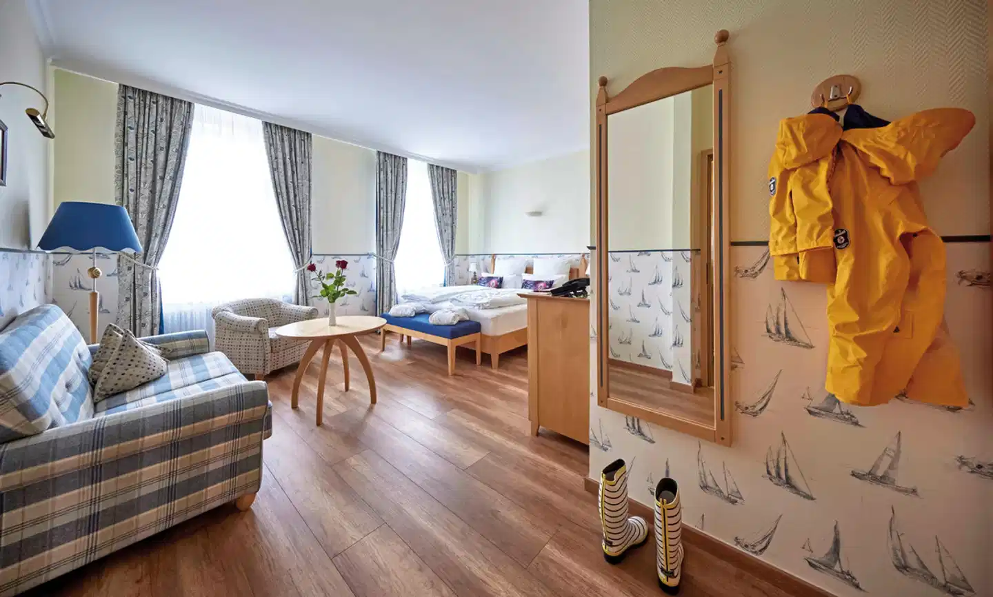 Inselhotel VierJahresZeiten Wohnbeispiel