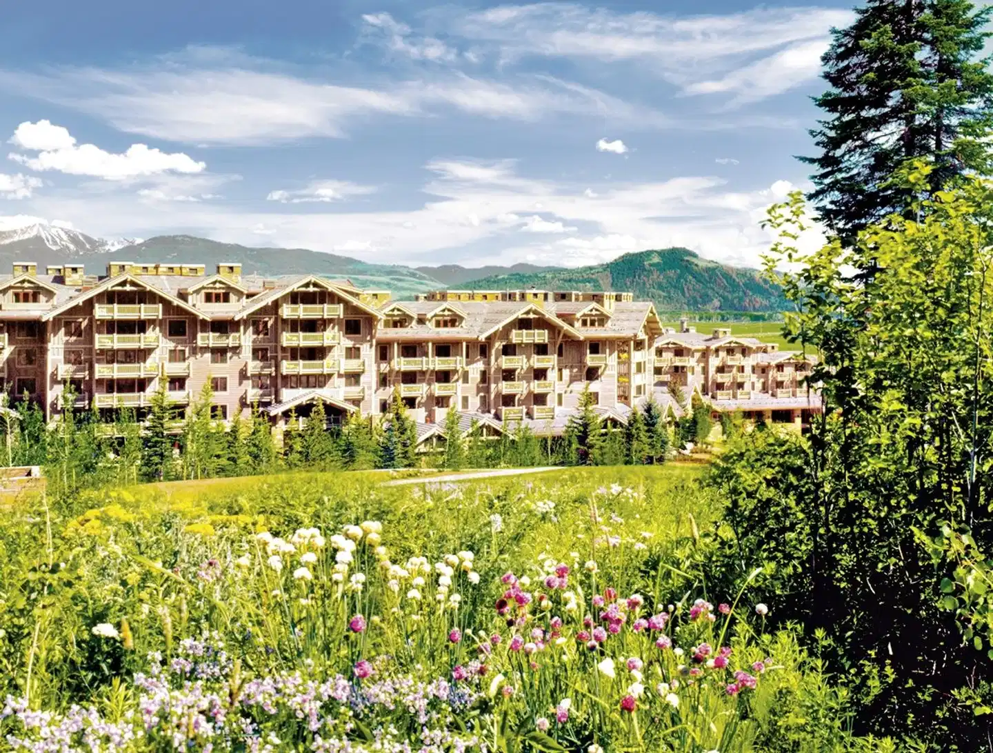 Four Seasons Resort and Residences Jackson Hole Garten