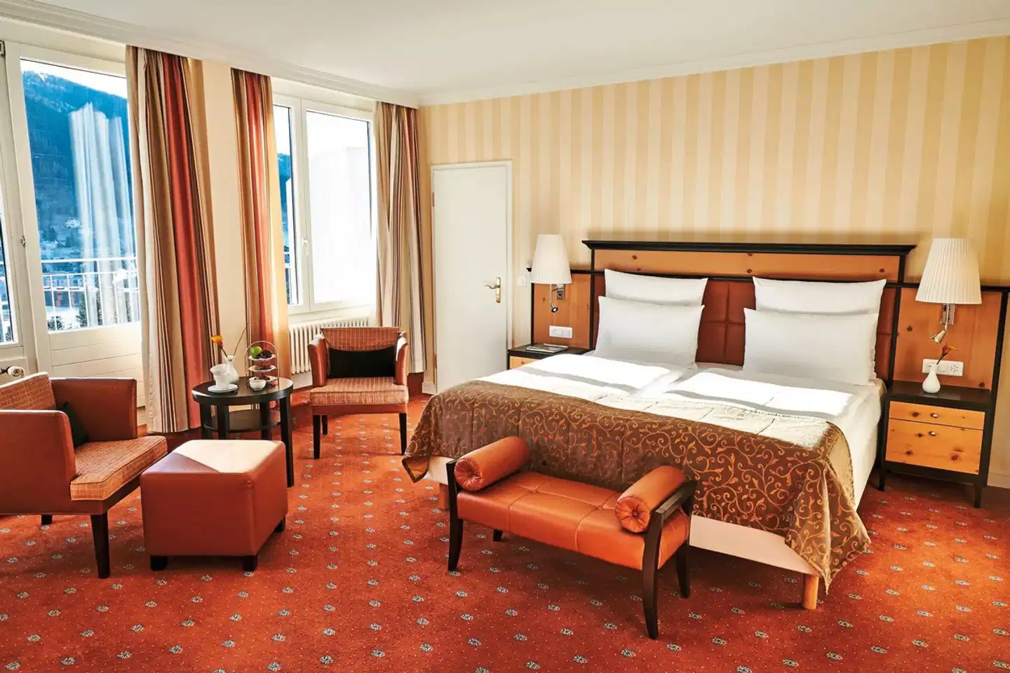 Grandhotel Belvédère Davos Wohnbeispiel