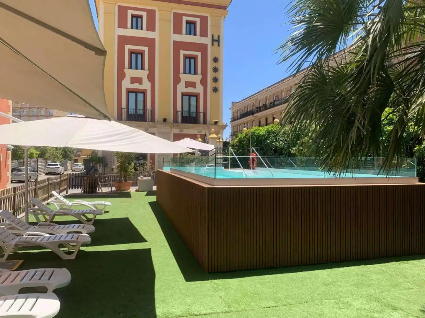 Soho Boutique Jerez & Spa Terrasse