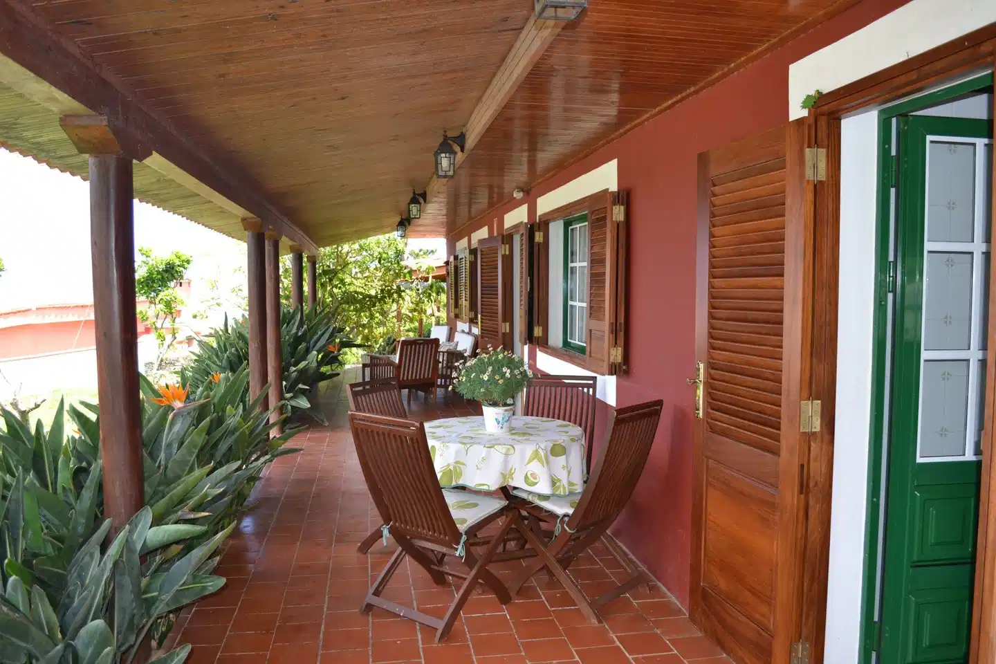 Finca La Deseada Terrasse