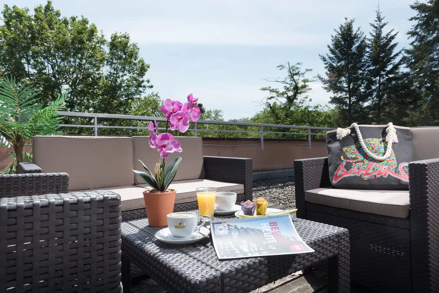 Westlife Apart Hotel Berlin Terrasse