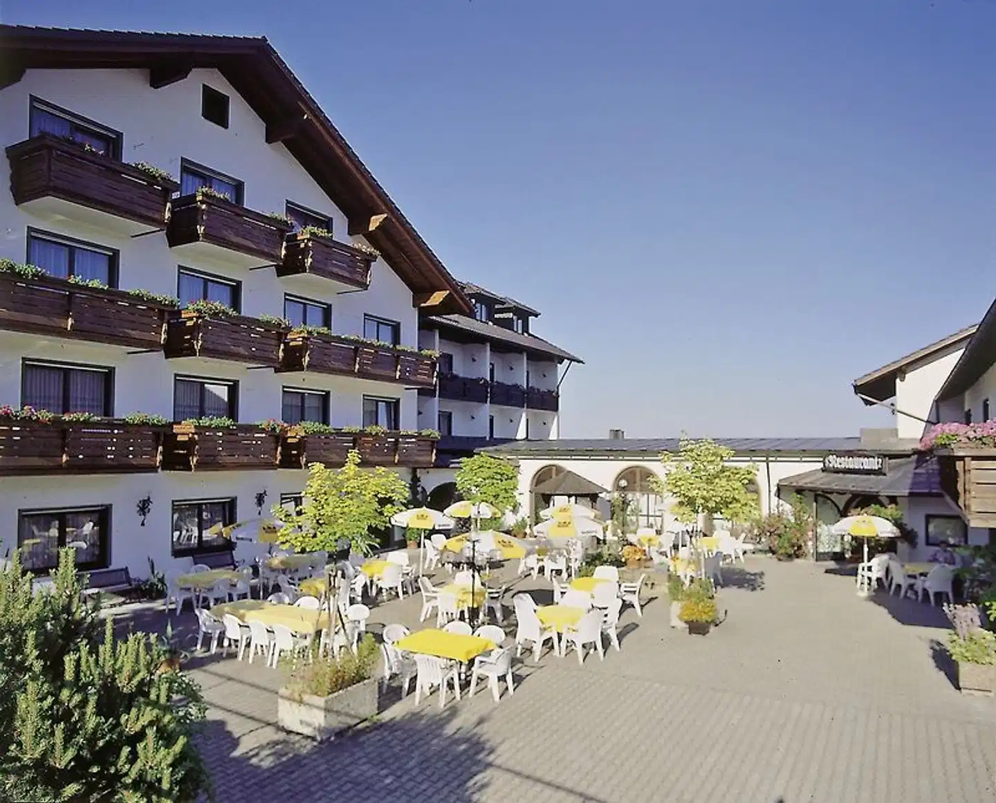 Urlaubshotel Binder Terrasse