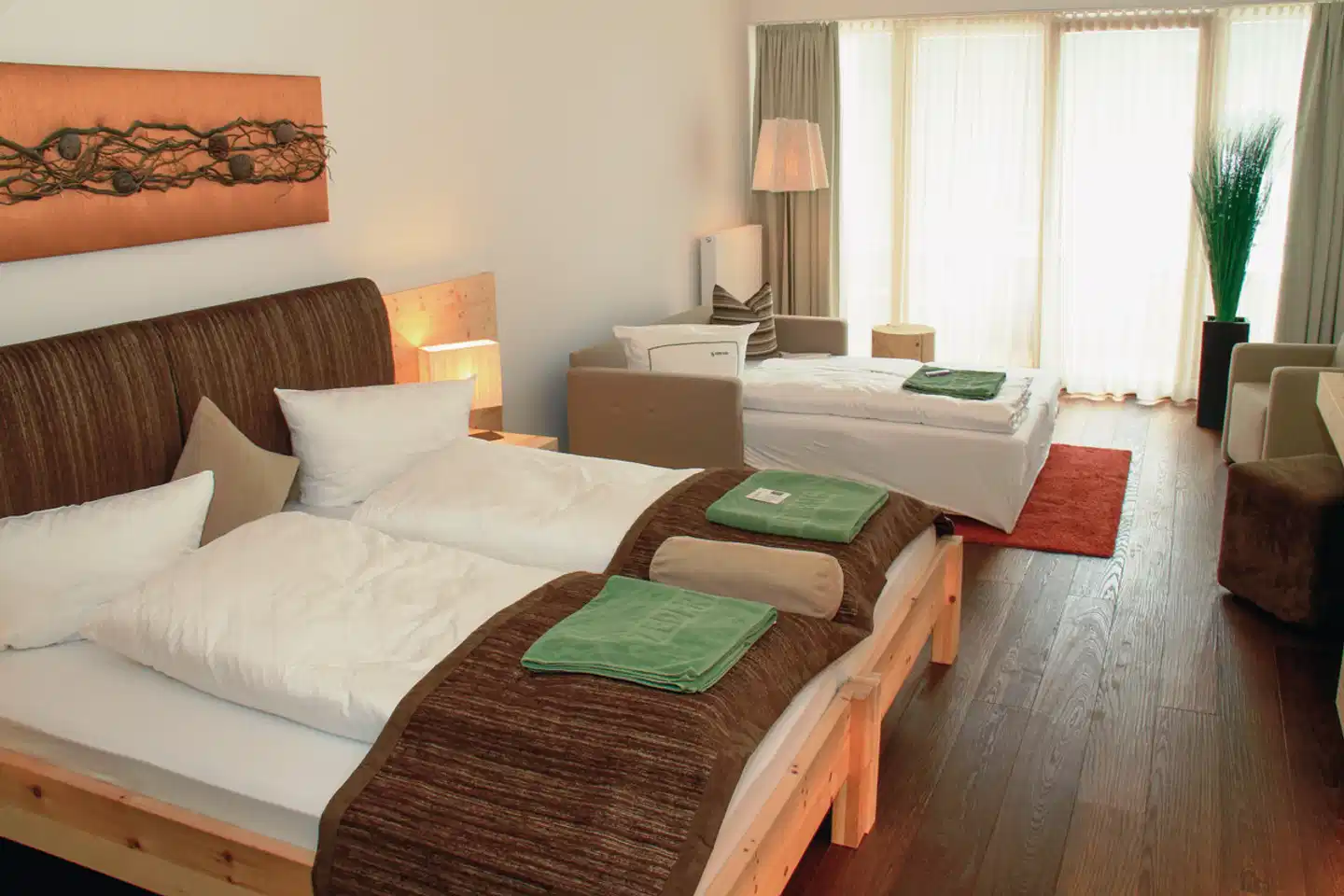 Spa Hotel Zedern Klang Wohnbeispiel