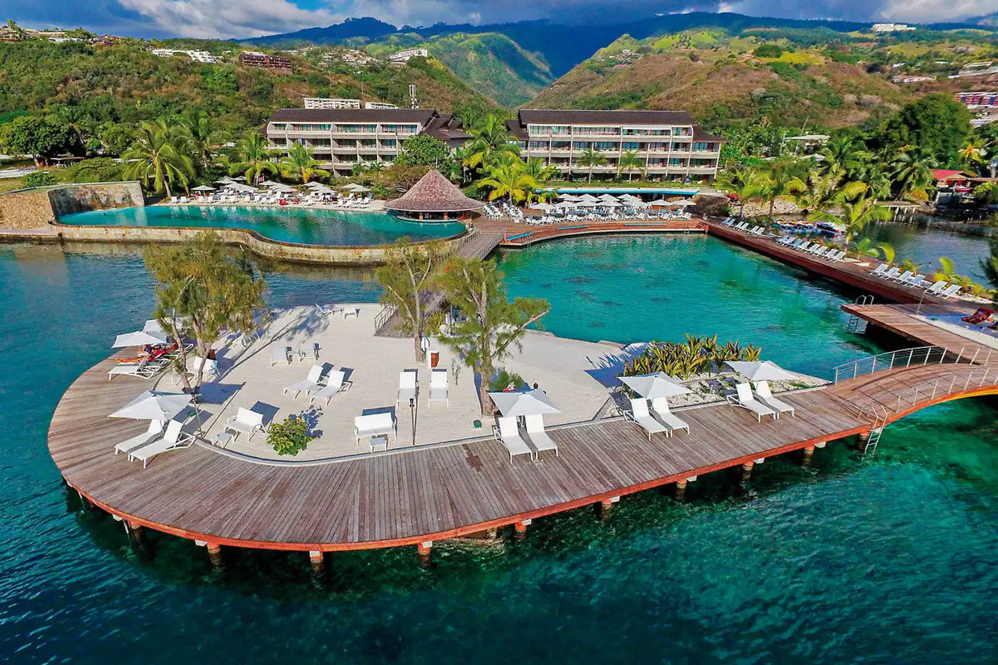 Te Moana Tahiti Resort Aussenansicht