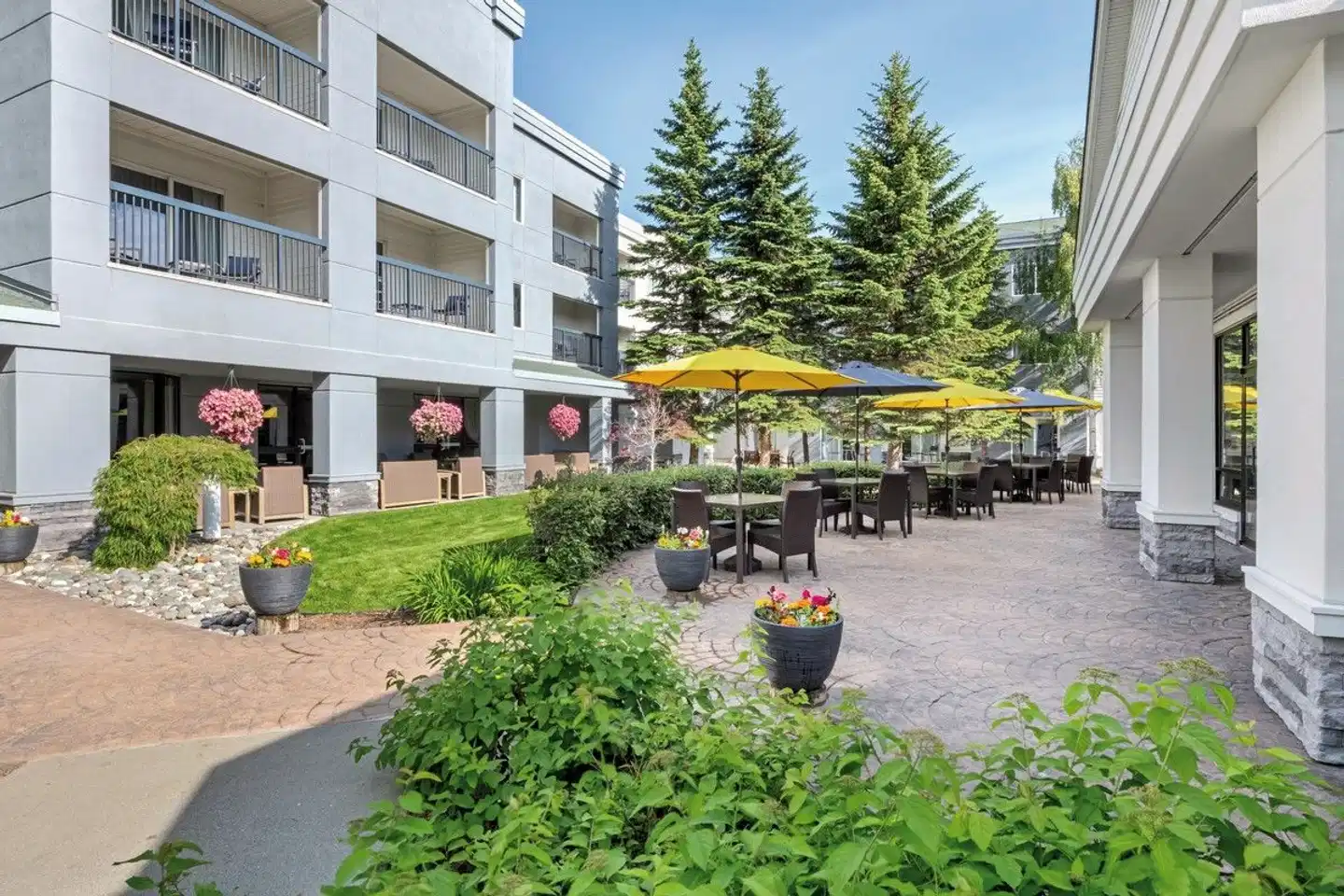 Courtyard by Marriott Anchorage Airport Garten