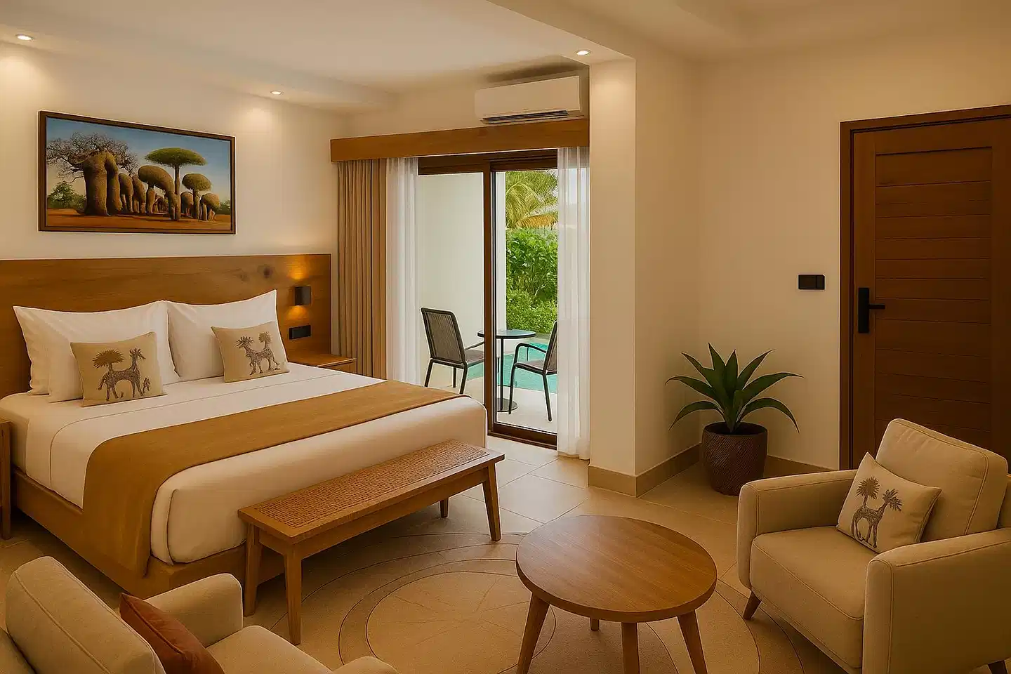 Jaz Amaluna Beach Resort Wohnbeispiel