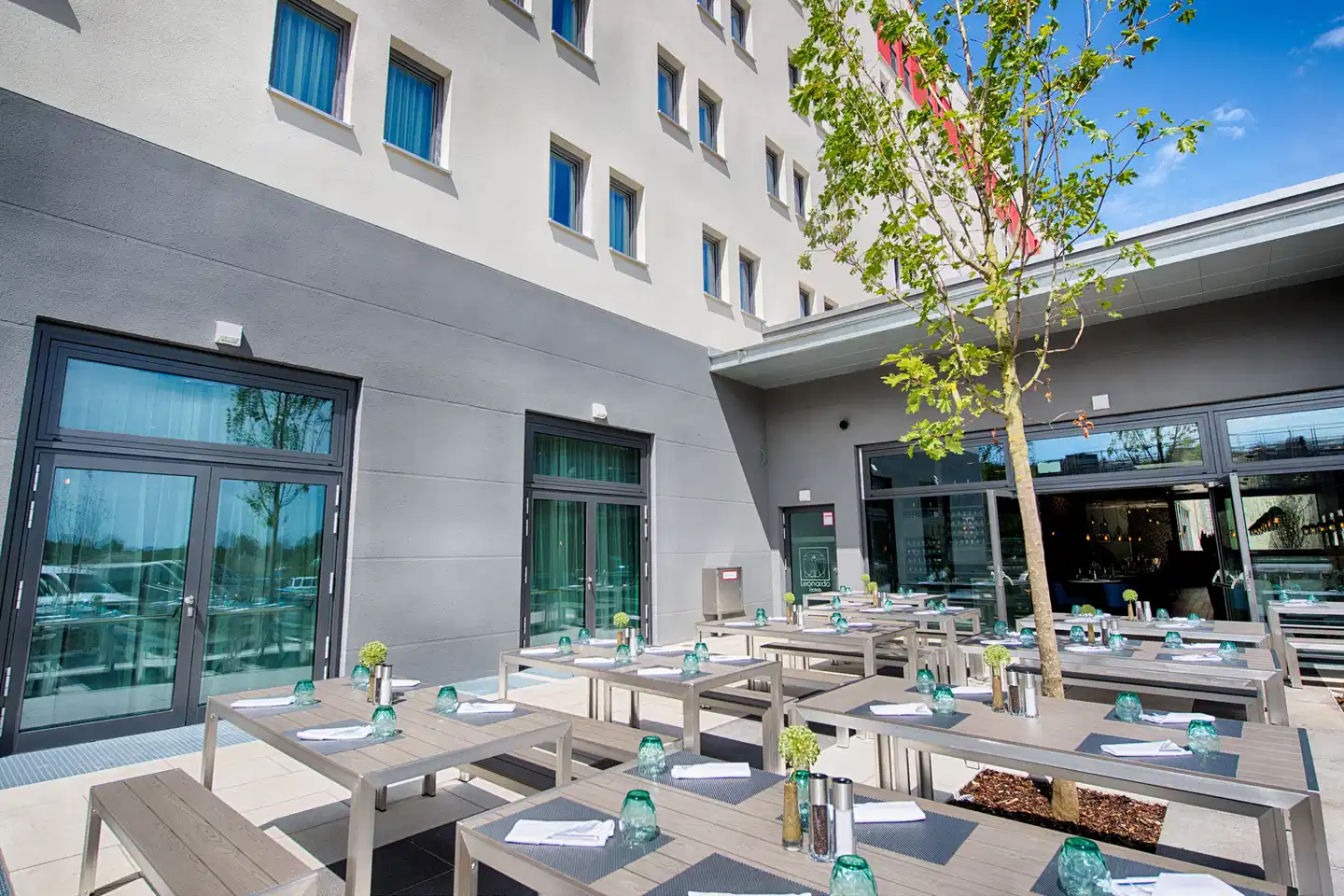 Leonardo Hotel Munich City East Terrasse