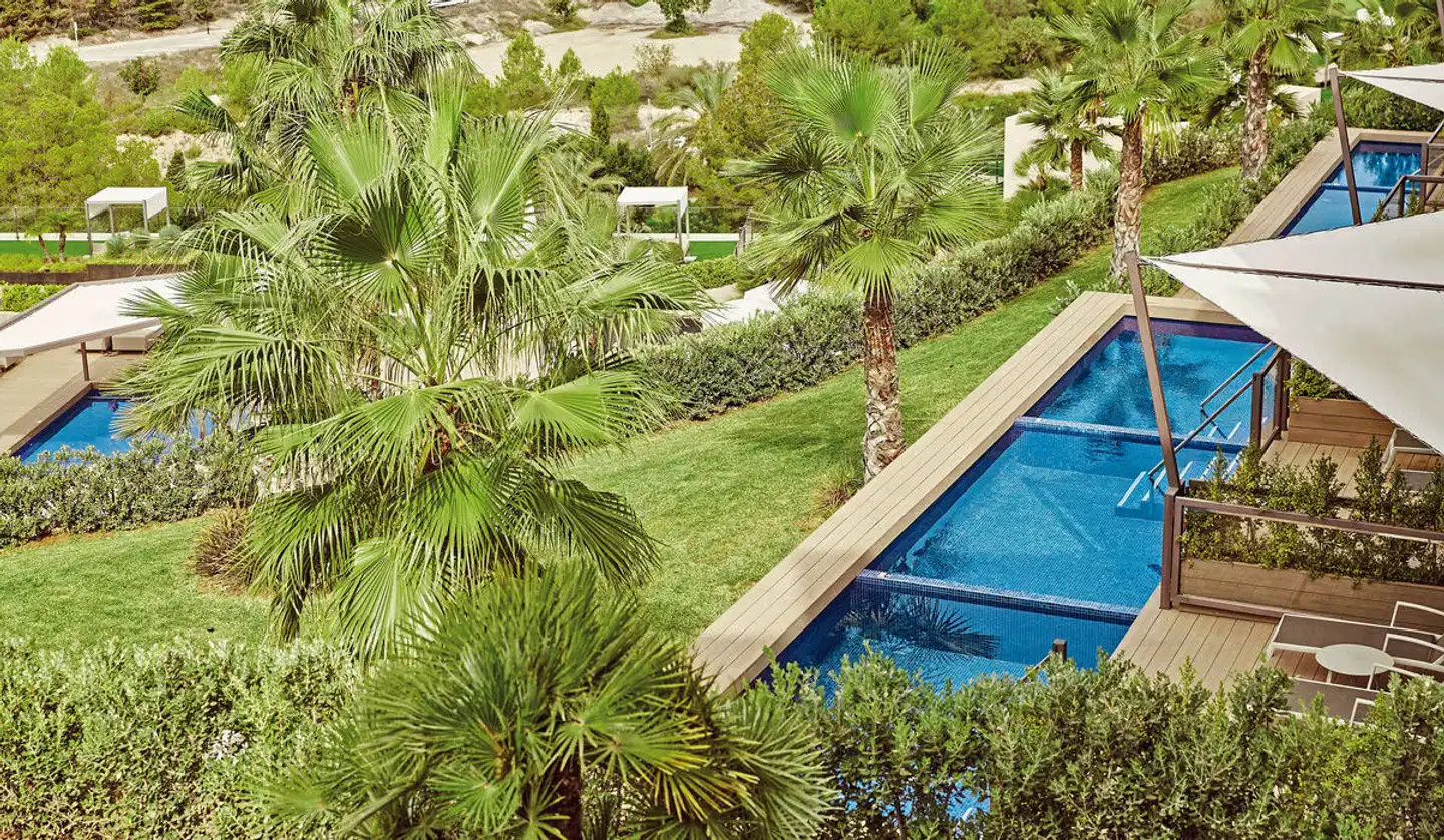 Zafiro Palace Andratx Garten