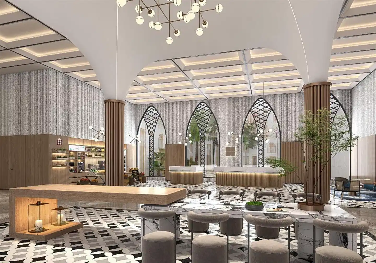 Hilton Garden Inn Shanghai Changxing Island Lobby