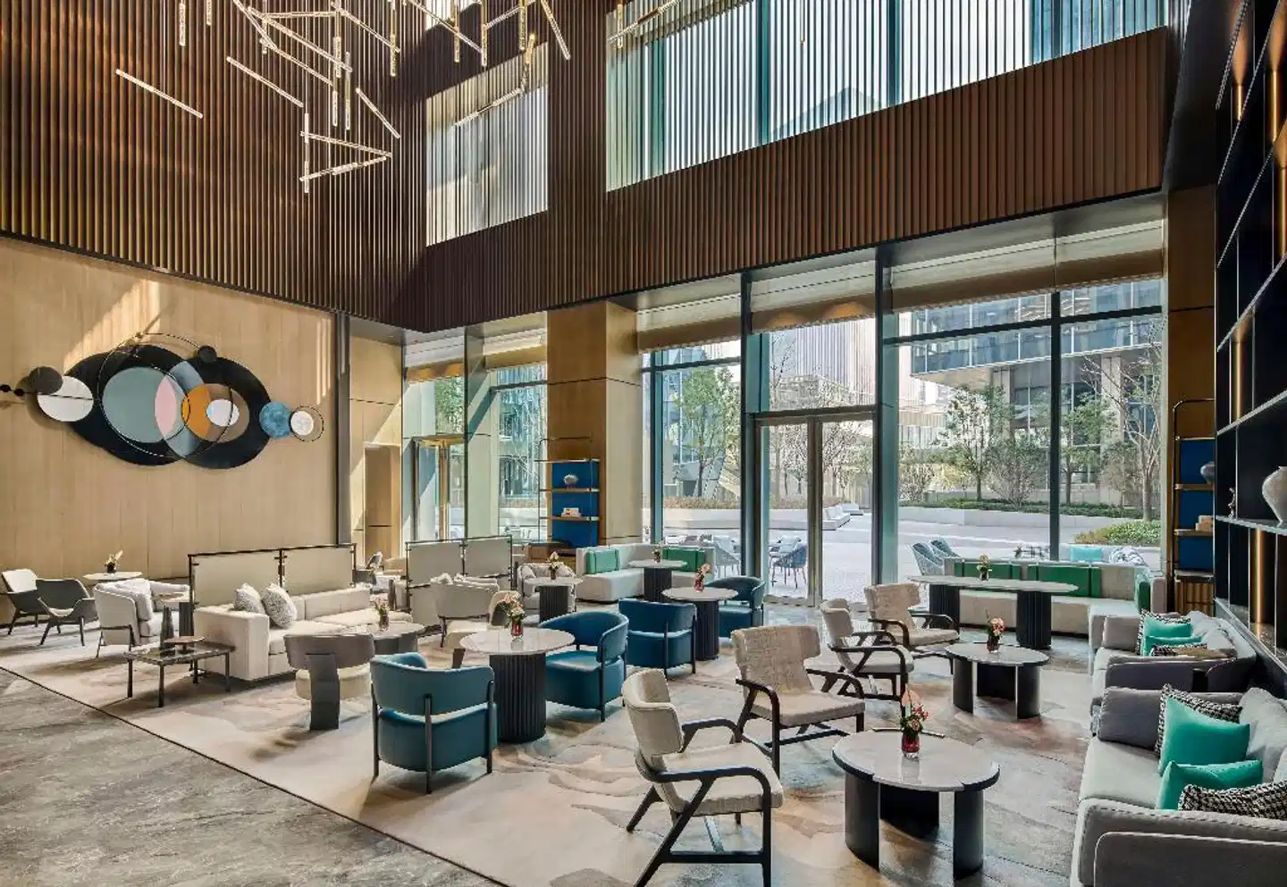 Hilton Shanghai Zhangjiang Science City Terrasse